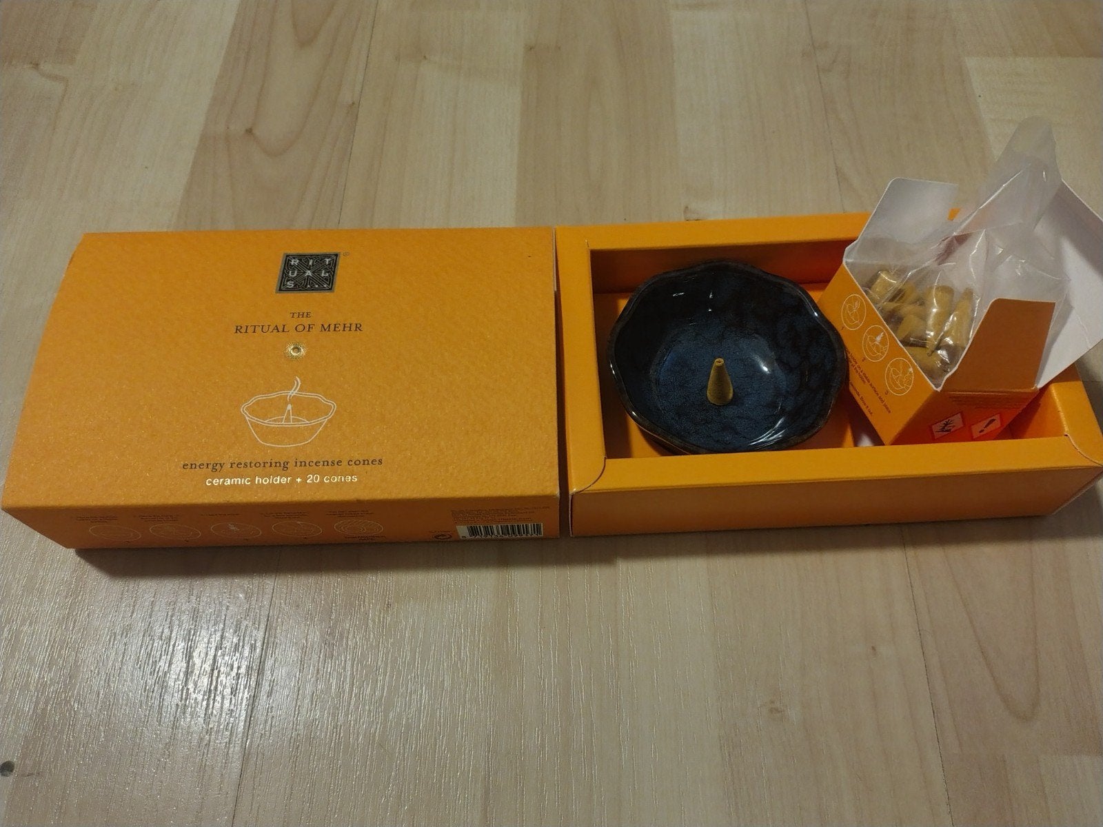 Rituals The Ritual of Mehr Wierookhouder + 12 Kegels, Meerkleurig, Nieuw, Ophalen of Verzenden, Oosters