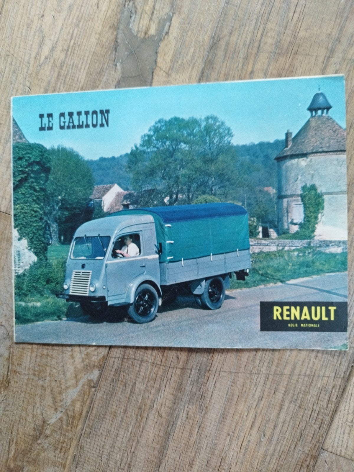 Renault Le Galion brochure 1958 Frans,code 5809, 12 pagina's, Gelezen, Renault, Ophalen of Verzenden, Renault