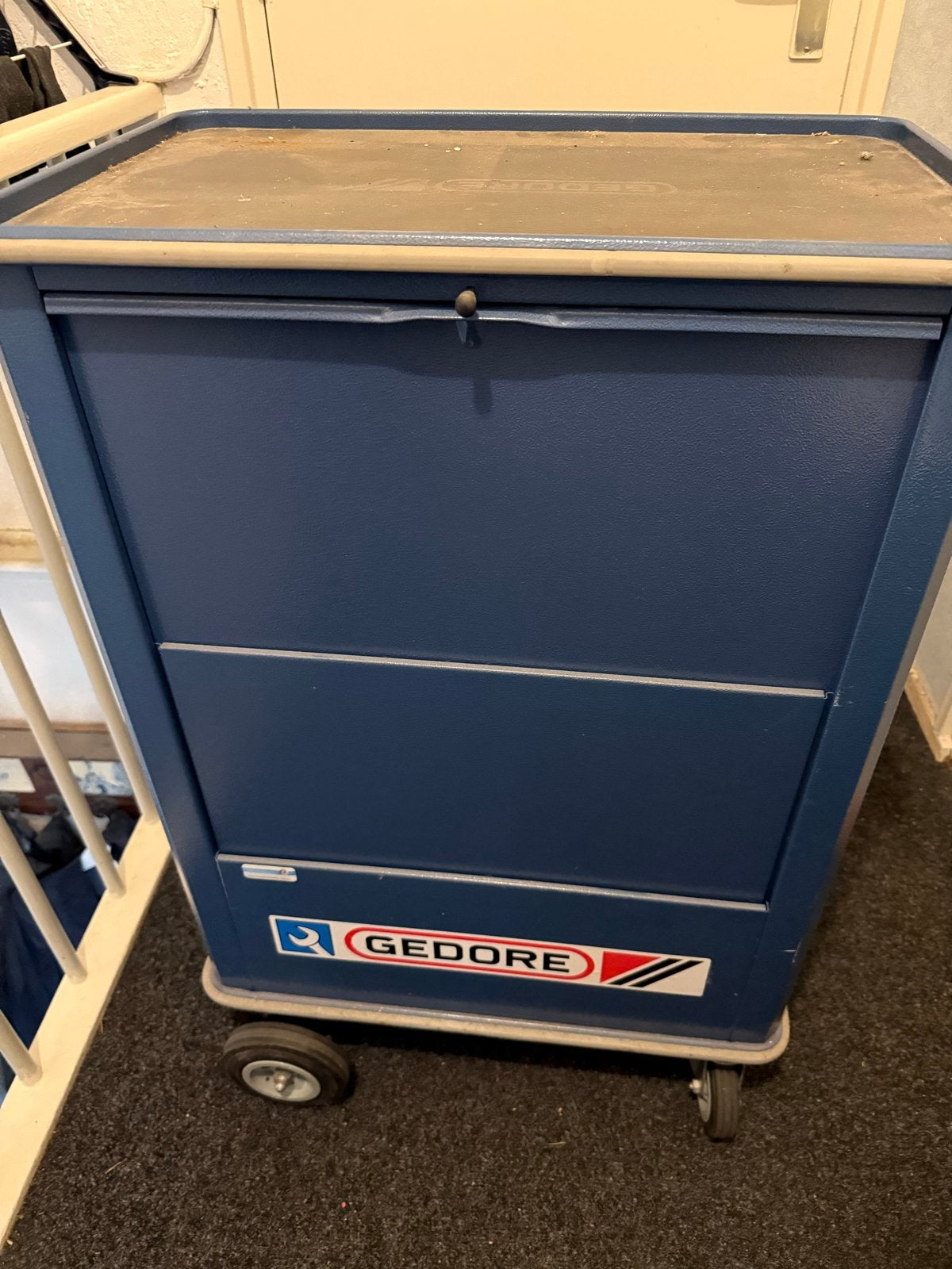 Gedore gereedschapswagen met inhoud, Ophalen, Gebruikt, Gereedschapsopslag, Gedore