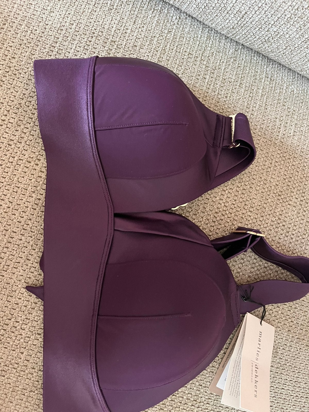 Marlies dekkers cache coeur paars bikinitop, Ophalen of Verzenden, Paars