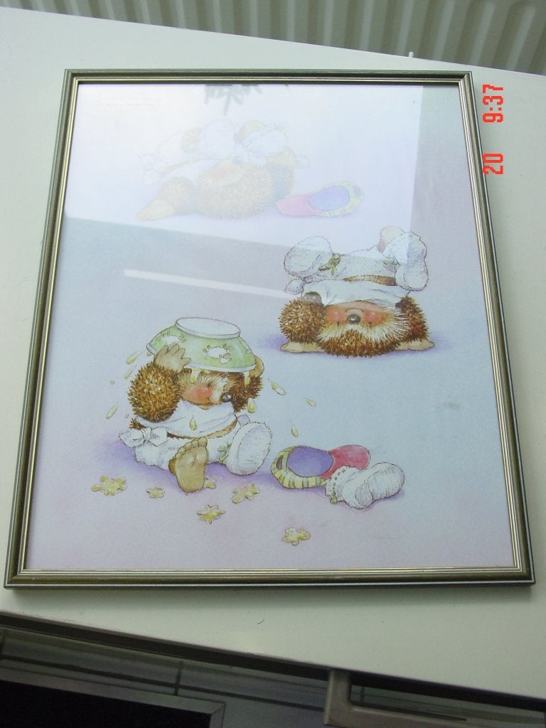 Te koop (kinder) schilderij, Ophalen of Verzenden, Zo goed als nieuw, Wanddecoratie