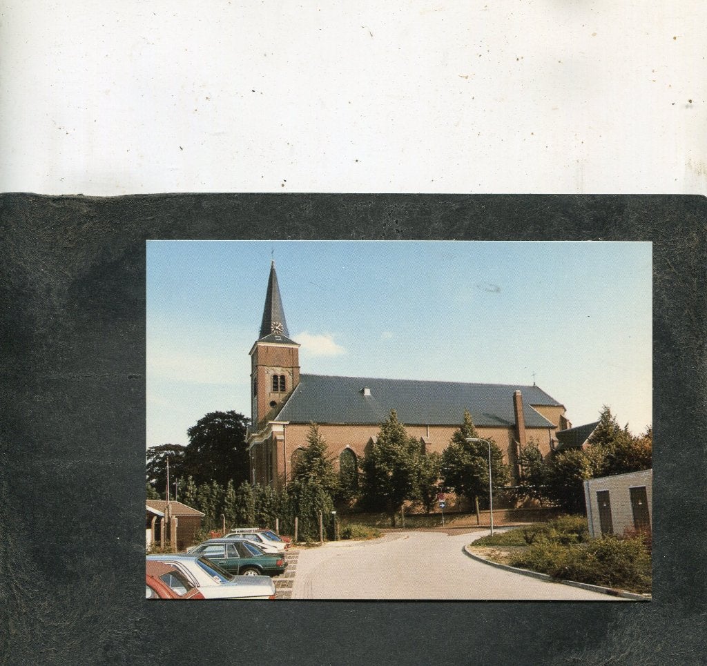 Ansicht Wijchen - R.K. Kerk, Verzamelen, Ansichtkaarten | Nederland, Verzenden, 1980 tot heden, Ongelopen