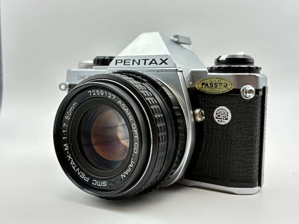 Pentax ME Super met Pentax-M 50mm F/1.7 Lens, Audio, Tv en Foto, Ophalen of Verzenden, Zo goed als nieuw, Spiegelreflex, Pentax
