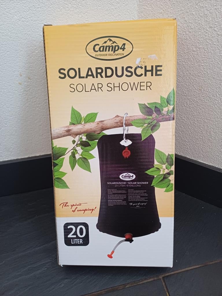 Solar shower 20 liter, Ophalen, Nieuw