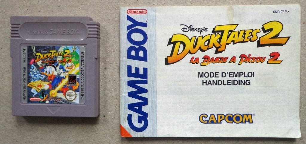 Disney's Duck Tales 2 voor de Nintendo Gameboy + boekje, Spelcomputers en Games, Games | Nintendo Game Boy, Avontuur en Actie