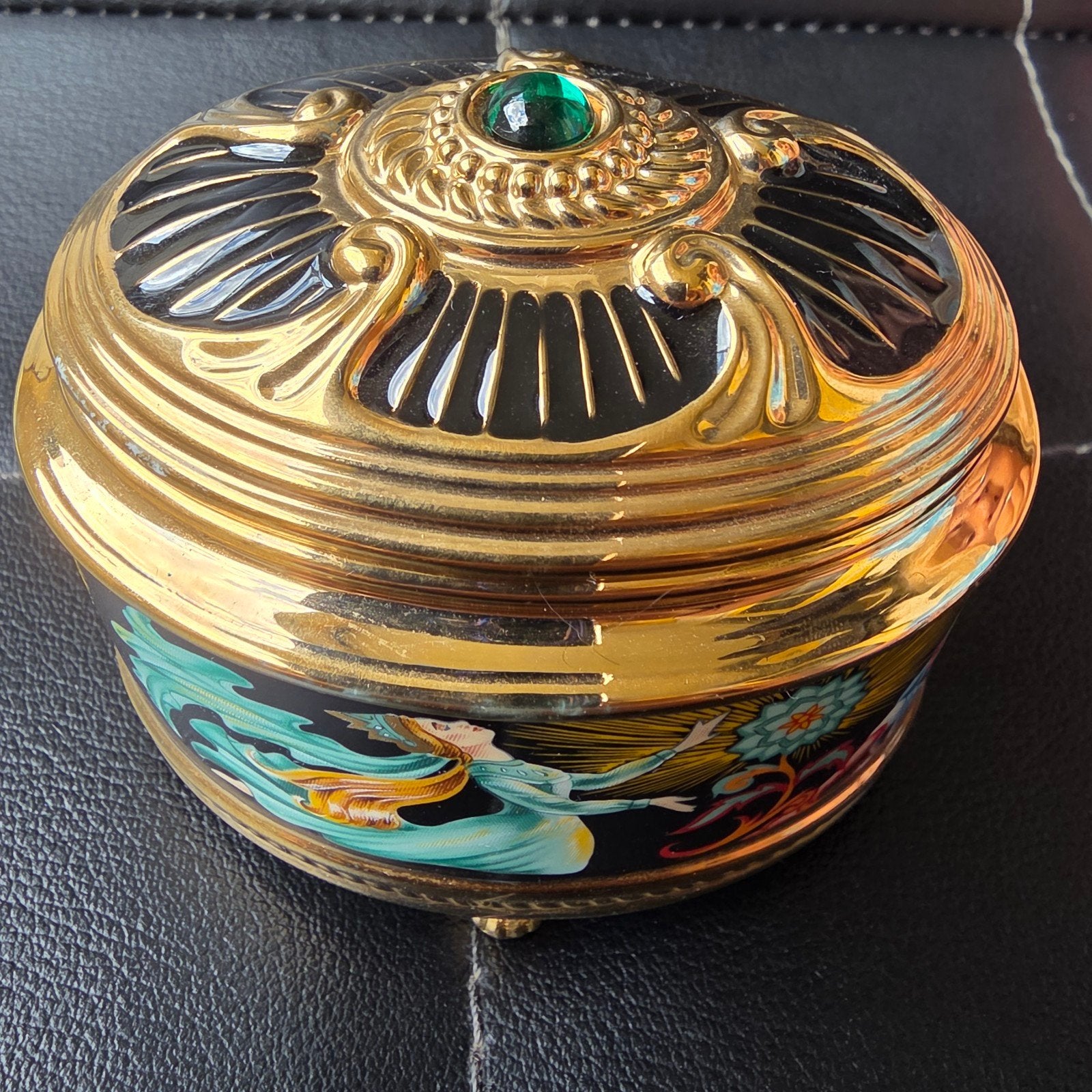 Vintage Muziekdoosje faberge x franklin mint, Antiek en Kunst, Ophalen of Verzenden