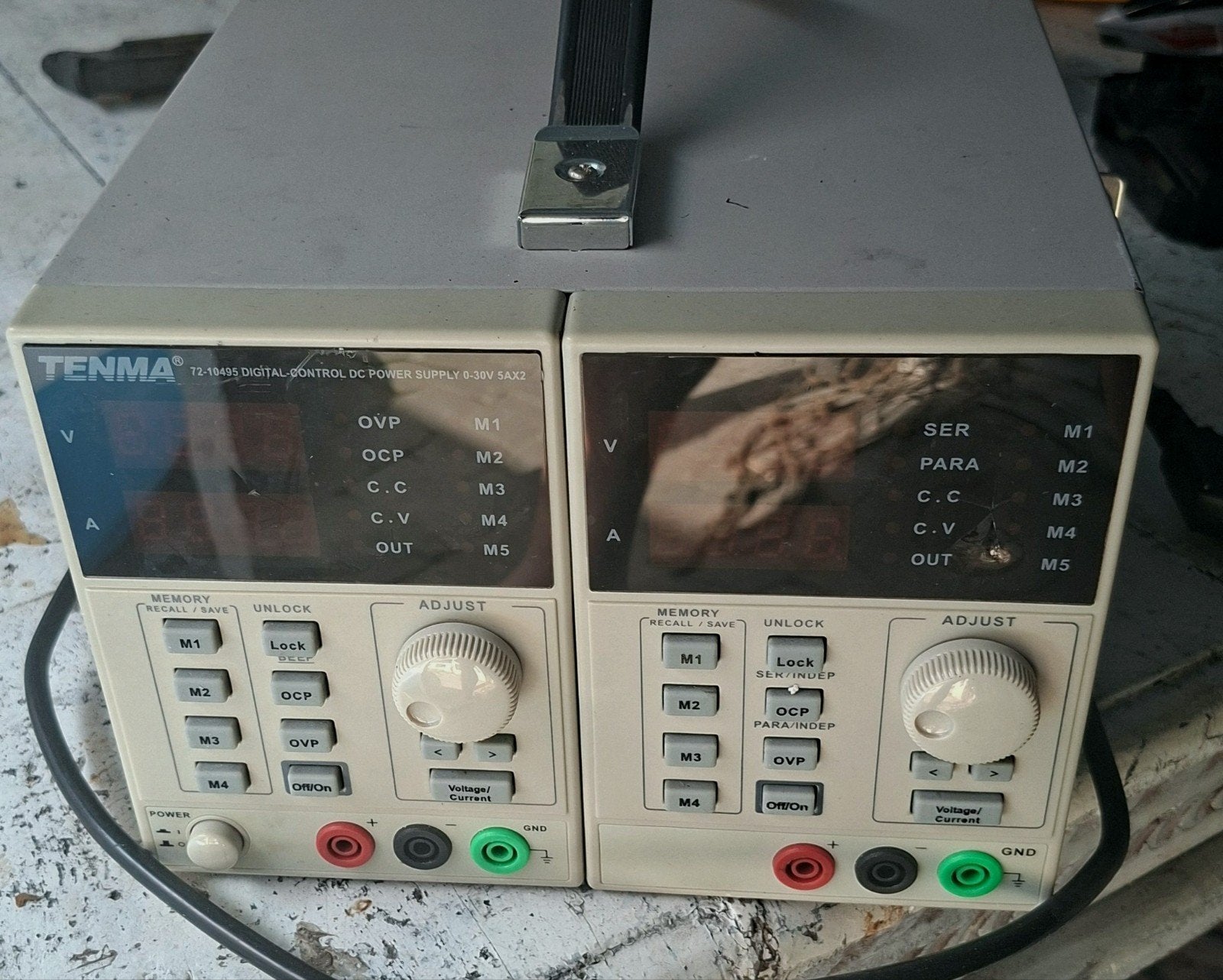 Tenma 72-10480 Digitale Labvoeding - Zo goed als nieuw, Verzenden, Zo goed als nieuw