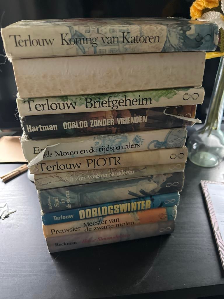 Diverse Kinderboeken - Terlouw, Hartman, Preussler, Beckman, Boeken, Ophalen, Gelezen
