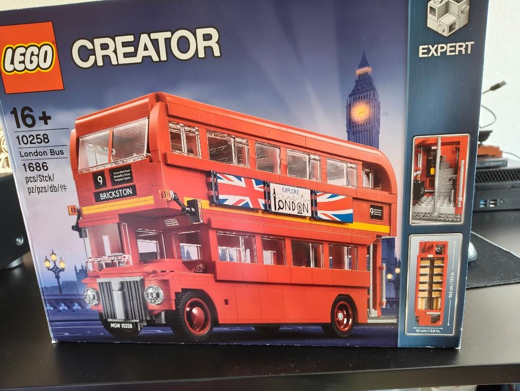 Lego london bus 10258, Kinderen en Baby's, Speelgoed | Duplo en Lego, Compleet, Lego, Ophalen of Verzenden, Zo goed als nieuw
