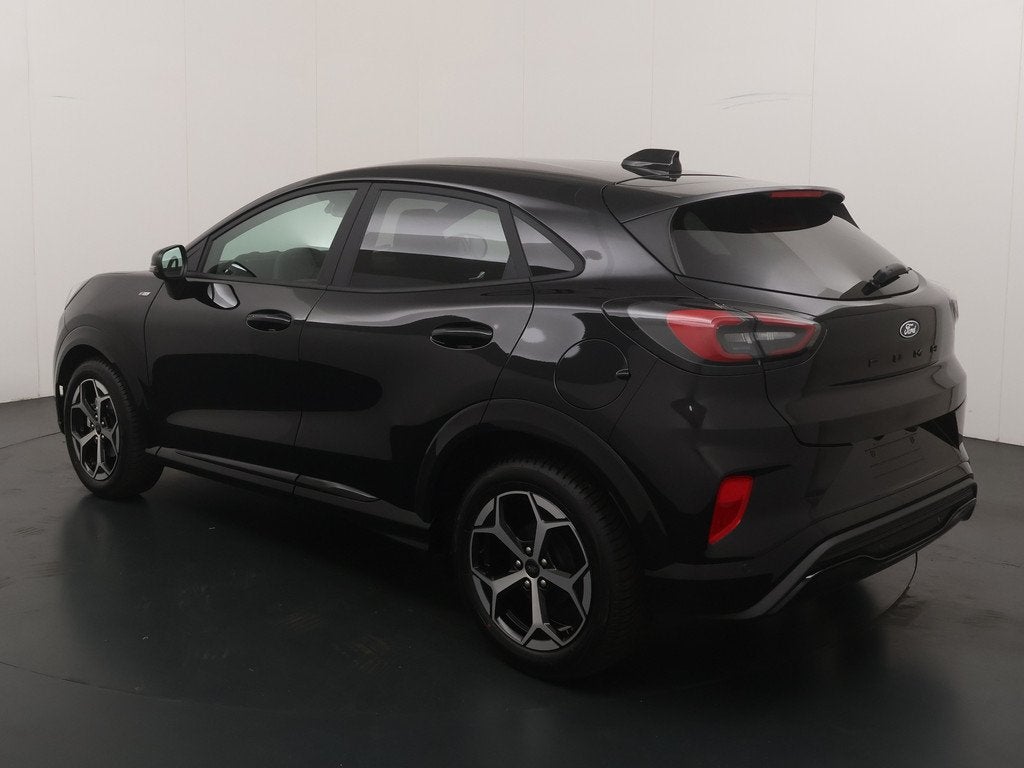 Ford Puma EcoBoost 125pk Hybrid ST-Line All seasons | Camera, Auto's, Ford, Stof, Puma, Zwart, Bedrijf