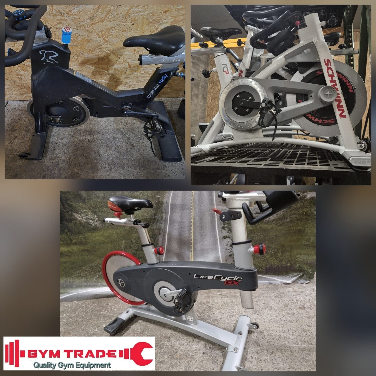 Grote voorraad spinningbike Life Fitness Precor schwinn, Ophalen of Verzenden, Gebruikt, Overige typen