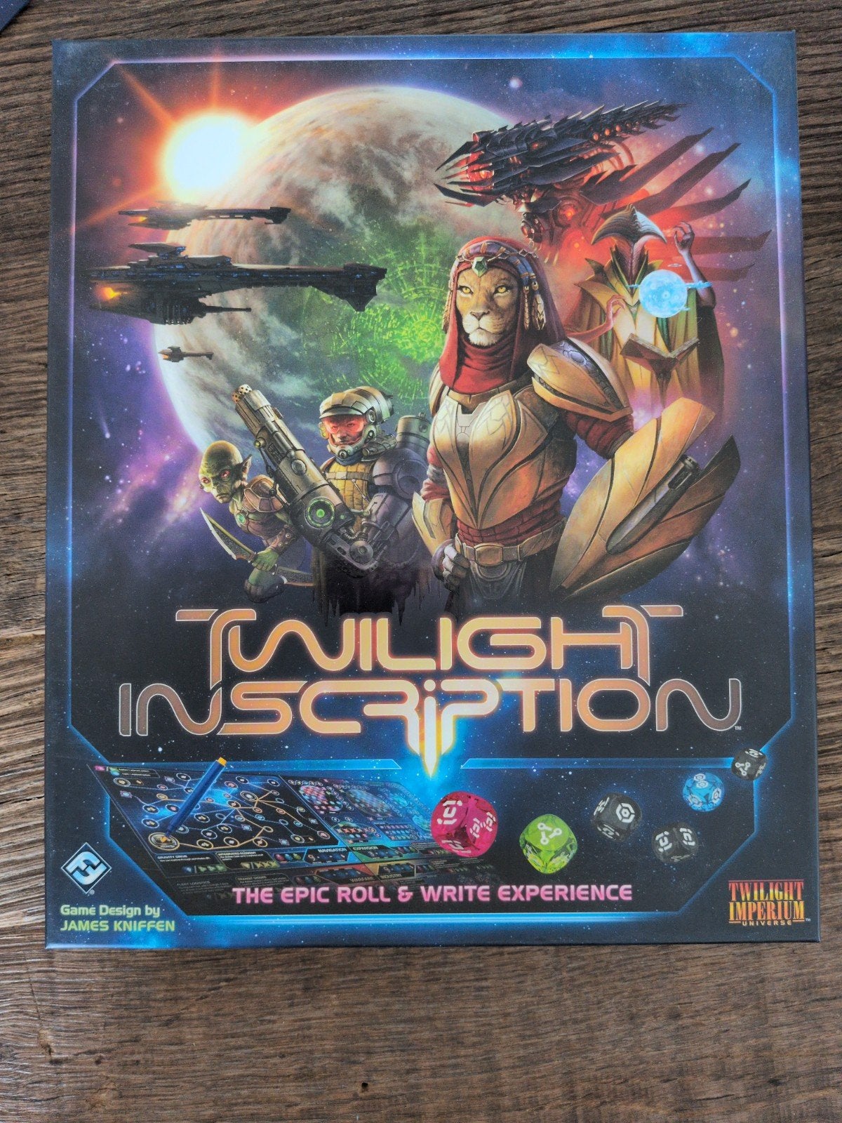 Twilight Inscription + Thunder's Edge uitbreiding, Hobby en Vrije tijd, Ophalen of Verzenden