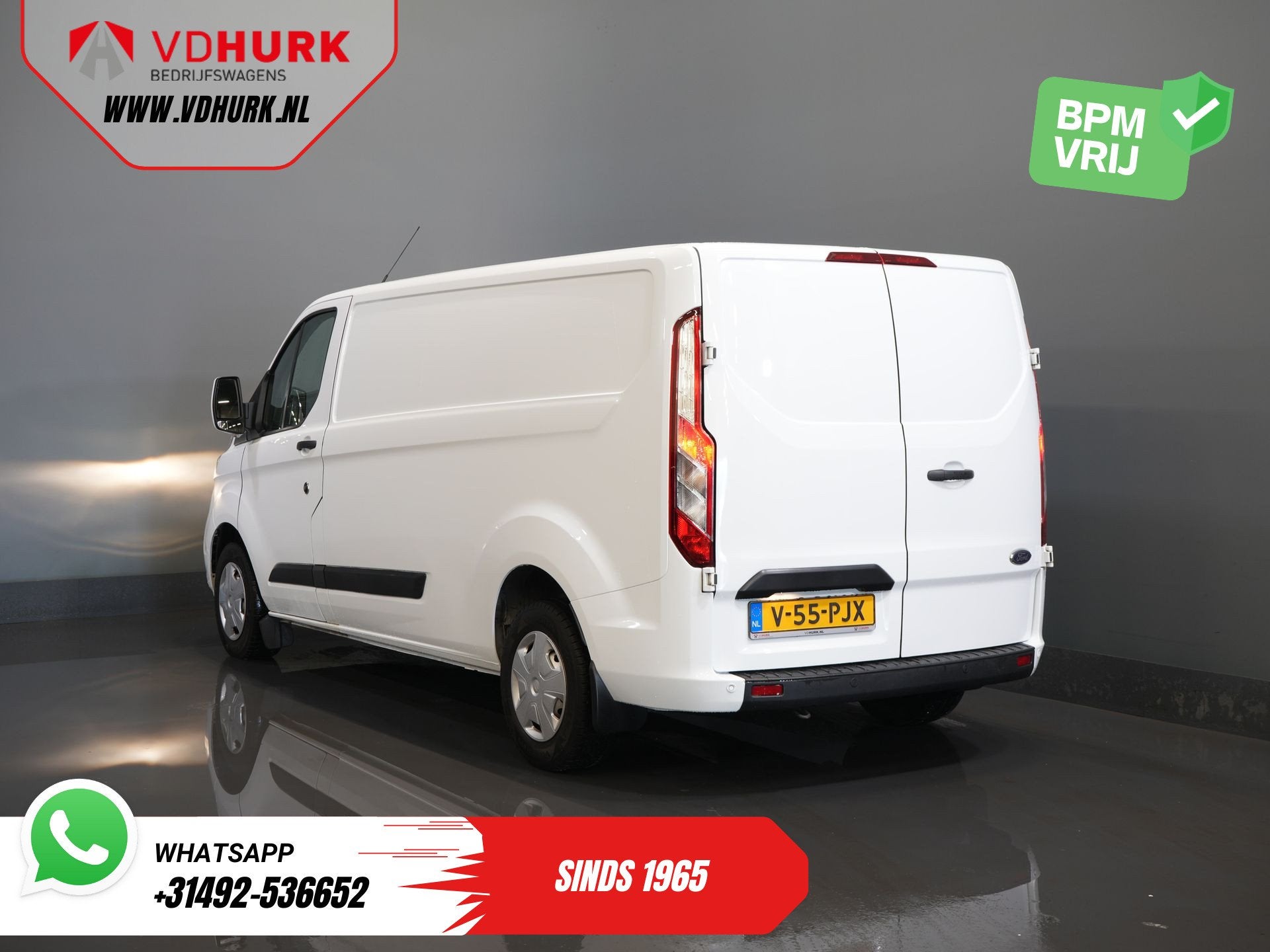 Foto 2 van Ford Transit Custom 2.0 TDCI L2 130 pk Trend 2.8t Trekverm/