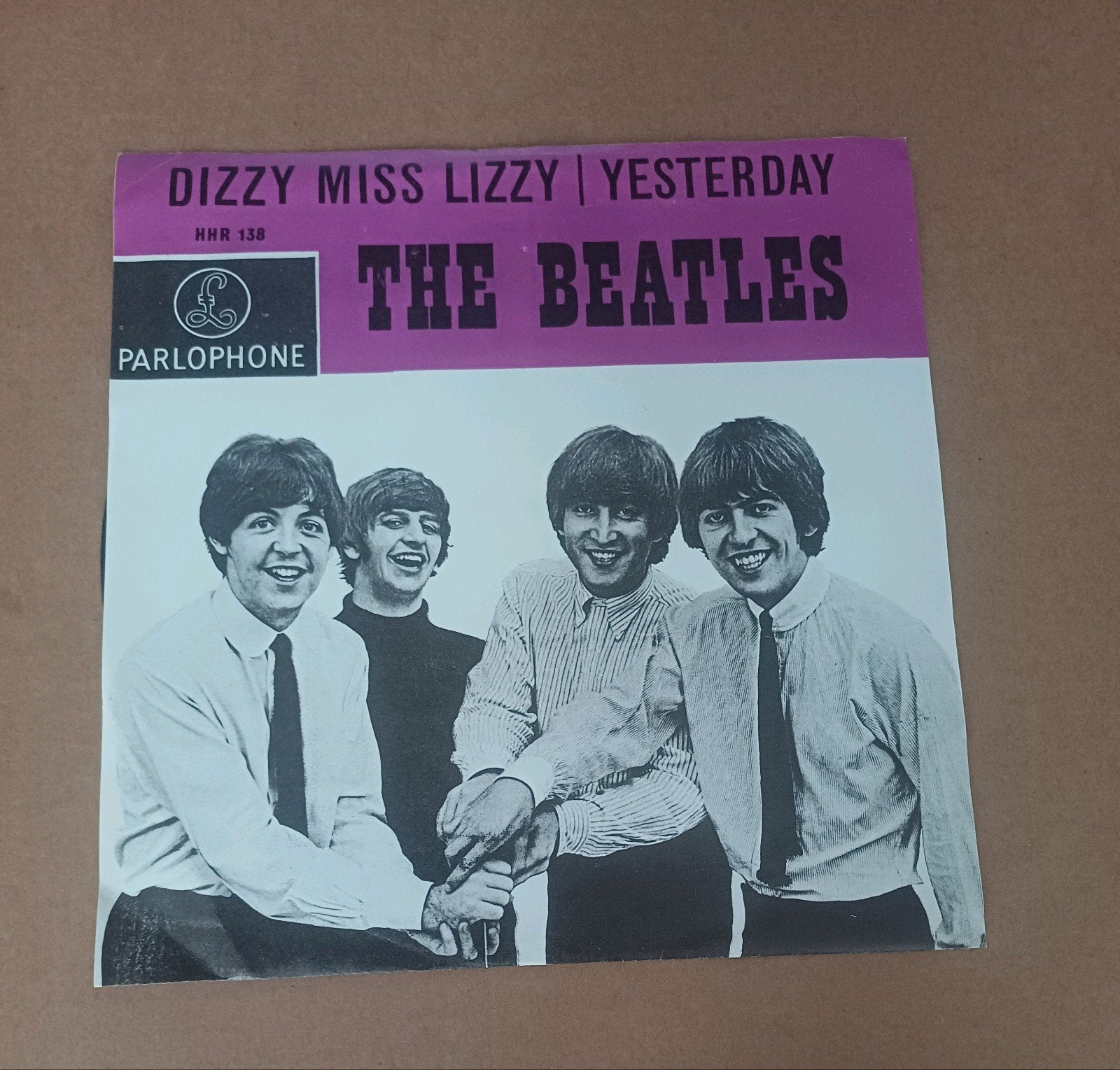 The Beatles  - Dizzy Miss Lizzy/ Yesterday, Cd's en Dvd's, Vinyl Singles, Ophalen of Verzenden, Gebruikt, Pop