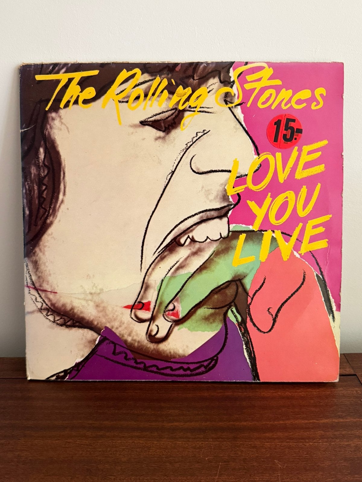 The Rolling Stones – Love You Live grammofoonplaat, Cd's en Dvd's, Vinyl | Rock, Gebruikt, Ophalen of Verzenden, 1970 - 1979, 12 inch