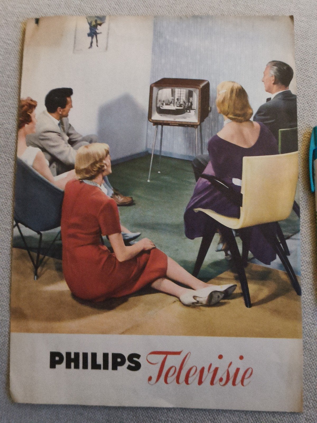 PHILIPS TELEVISIE, JAREN VIJFTIG, Boeken, Ophalen of Verzenden, Gelezen