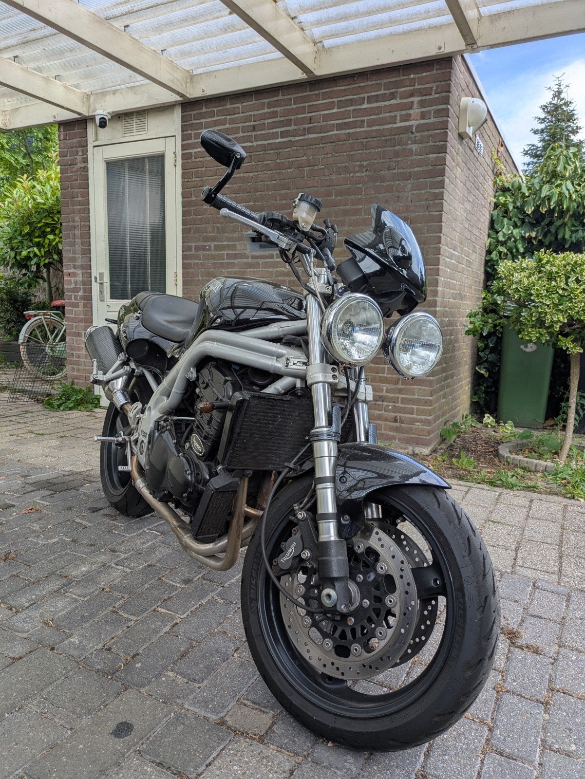 Triumph Speed Triple, Motoren, Motoren | Triumph, Sportuitlaat, Motorrijbewijs A, Gebruikt, 3 cilinders