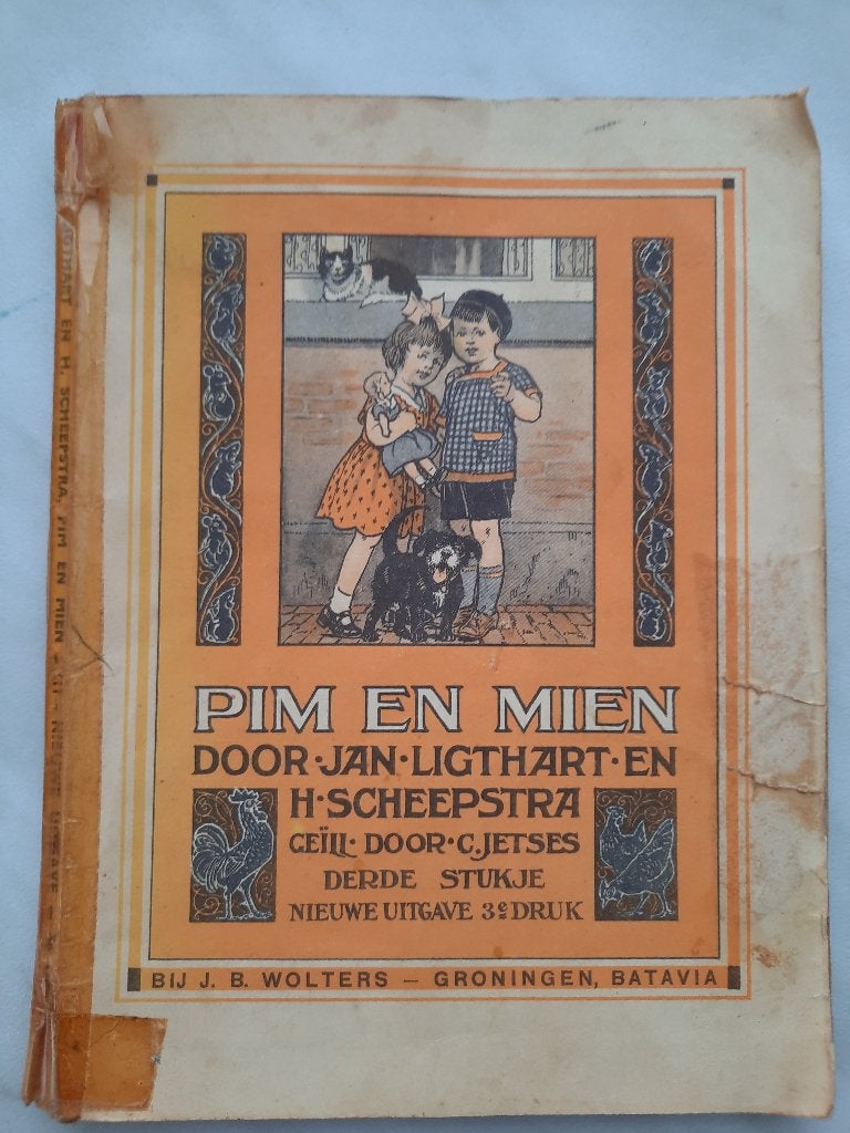 Pim en Mien, Boeken, Gelezen, Fictie algemeen, Jan Ligthart en H Scheepstra, Ophalen of Verzenden