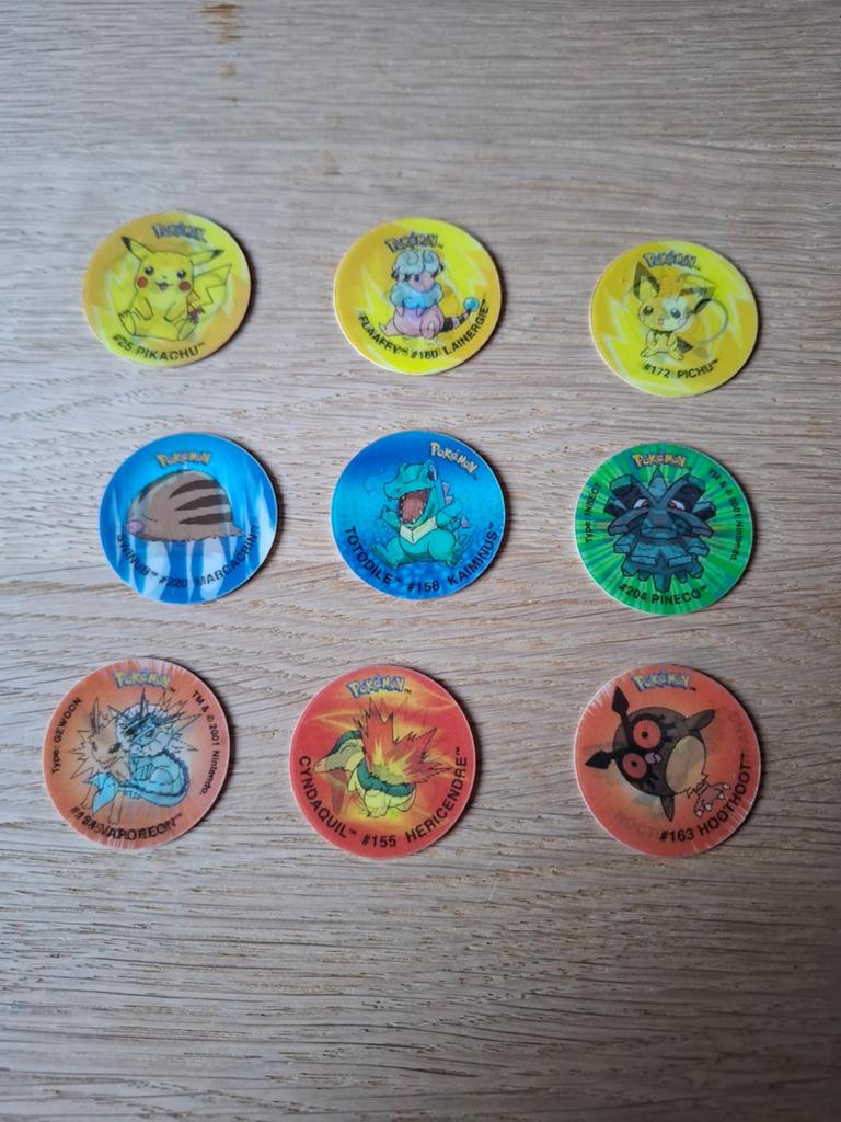 Pokémon Flippo's - Diverse Collectie, Ophalen of Verzenden, Losse flippo's
