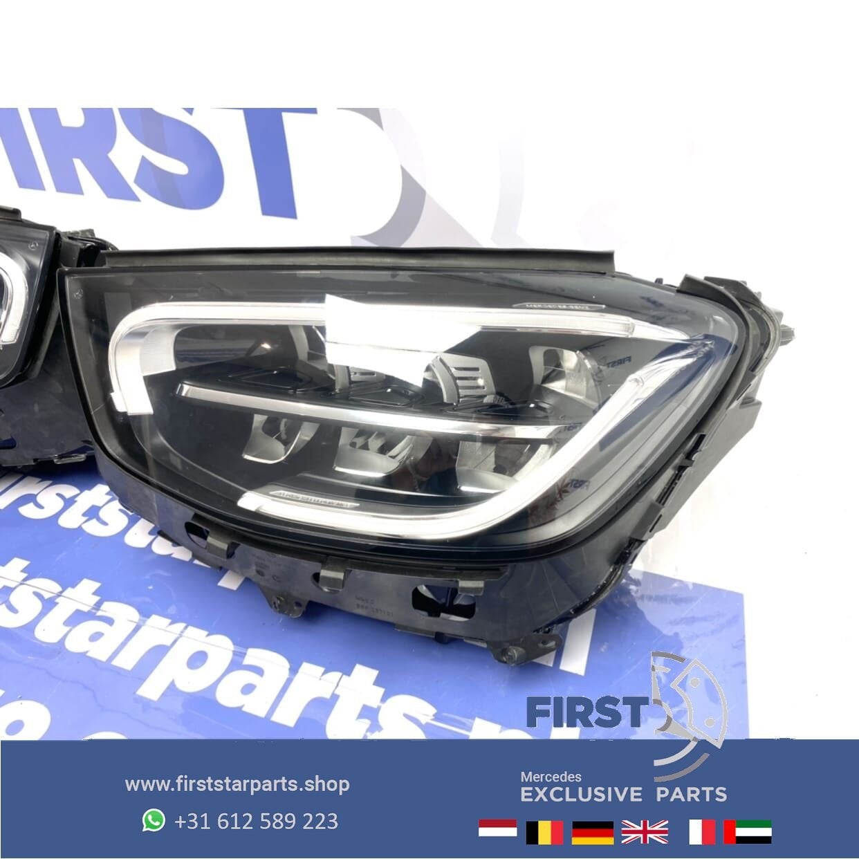 W253 GLC FACELIFT LED HIGH PERFORMANCE KOPLAMP LINKS COMPLEE, Auto-onderdelen, Verlichting, -, -, -
