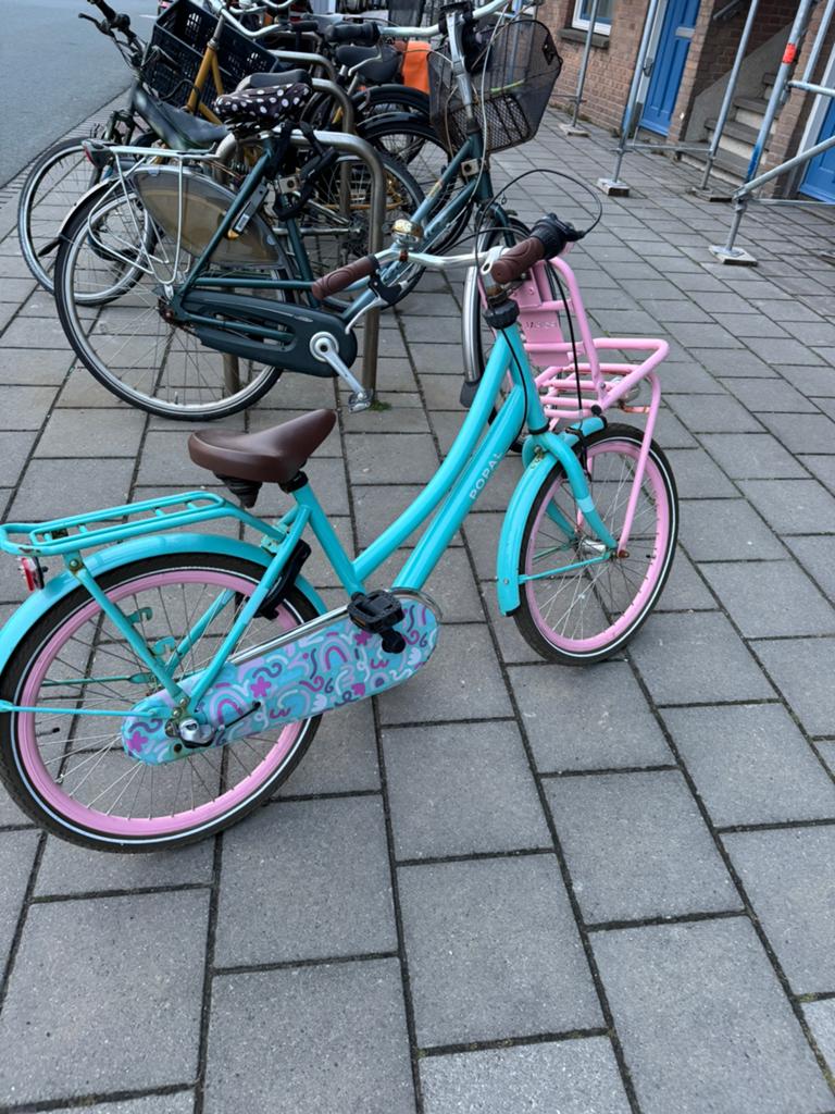 2 popal fietsjes weinig op gefietst, Ophalen of Verzenden, Zo goed als nieuw, 20 inch