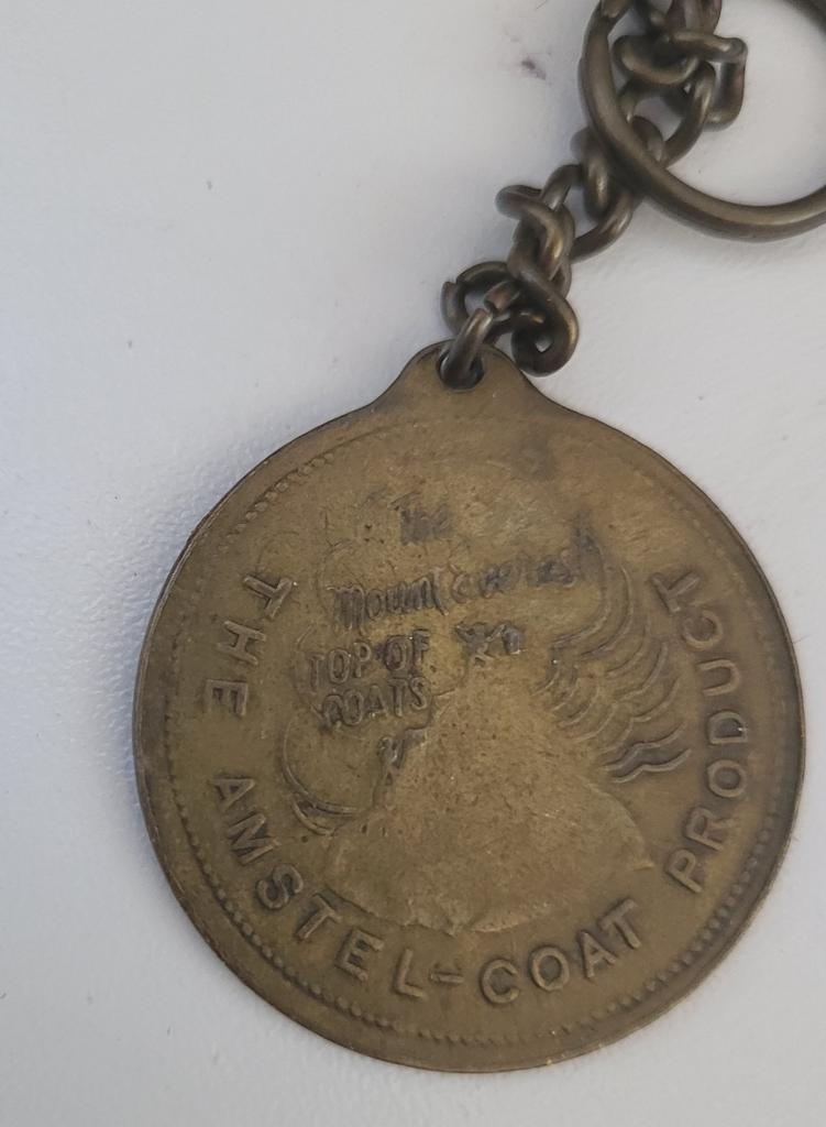 Vintage Sleutelhanger Amstel-Coat Product Mount Everest, Verzamelen, Ophalen of Verzenden, Gebruikt, Overige typen