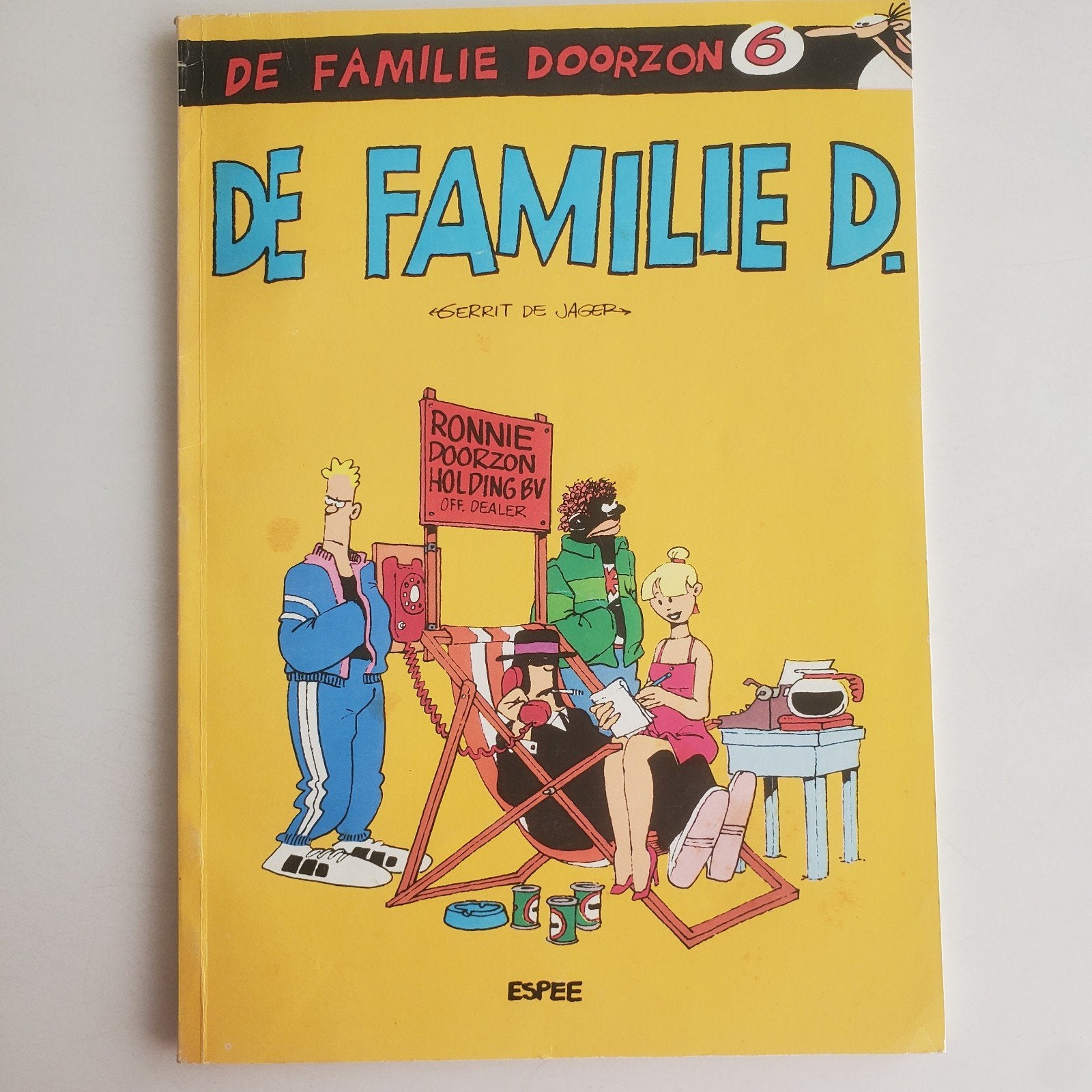 De Familie Doorzon 6 - Gerrit de Jager stripboek, Eén stripboek, Ophalen of Verzenden, Gelezen, Gerrit de Jager