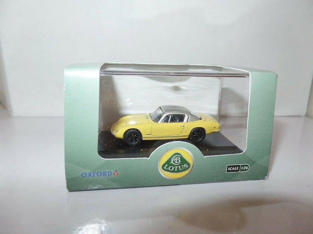 Oxford Diecast Lotus Elan Plus 2 Yellow/Silver 1:43, Ophalen of Verzenden, Nieuw, Auto, Overige merken