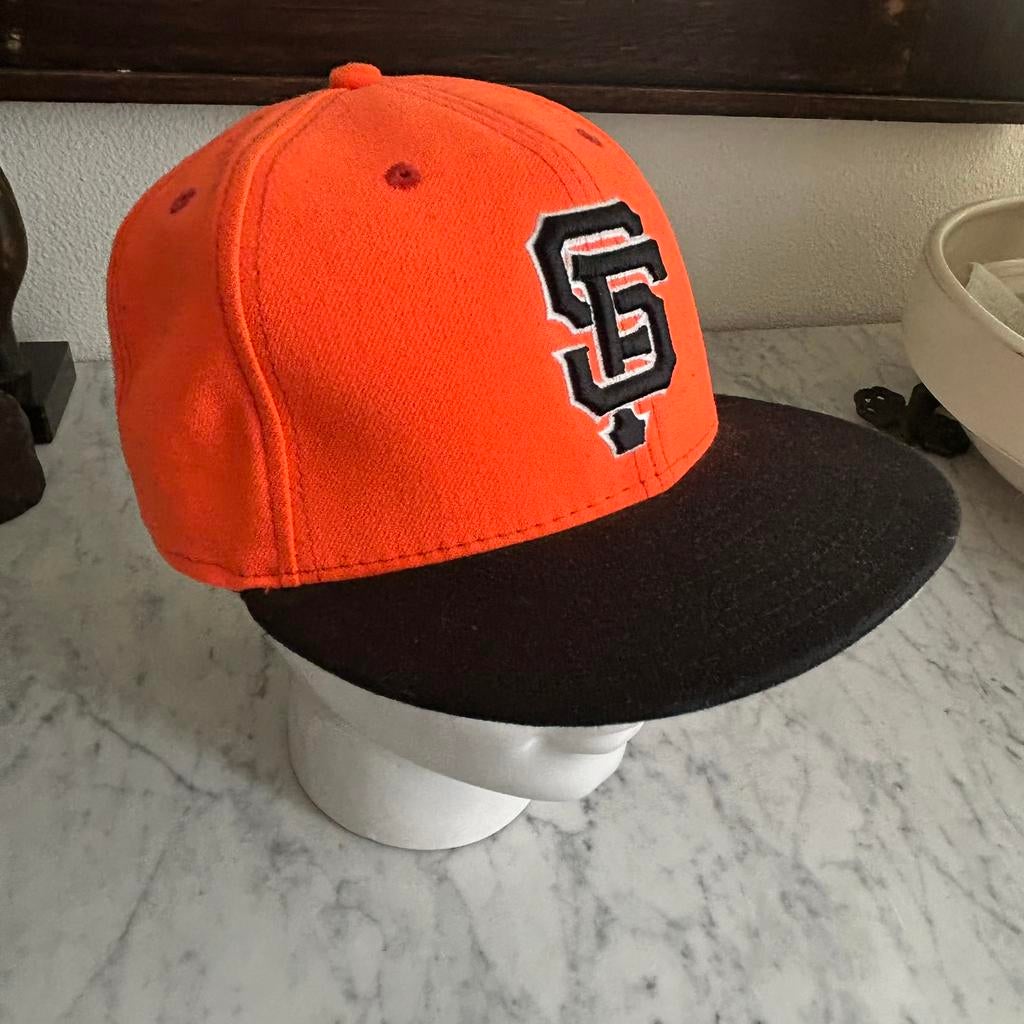 NIEUW NBA cap SF San Fransisco orange pet Koningsdag AKTIE!!, Ophalen of Verzenden, Nieuw, One size fits all, Pet