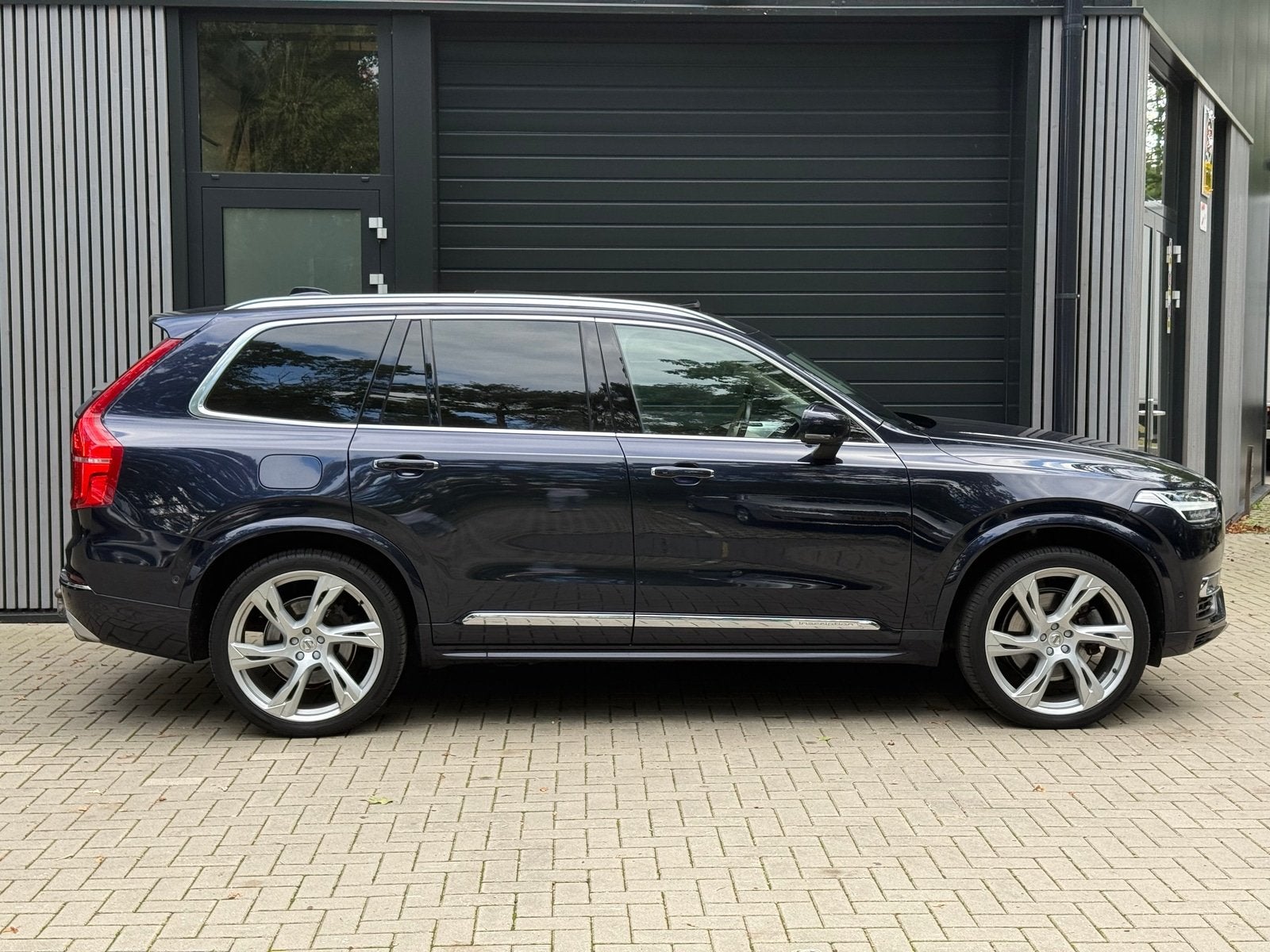 Volvo XC90 2.0 T8 Twin Engine AWD Inscription (bj 2019), Auto's, 4 cilinders, 1969 cc, Blauw, 7 stoelen