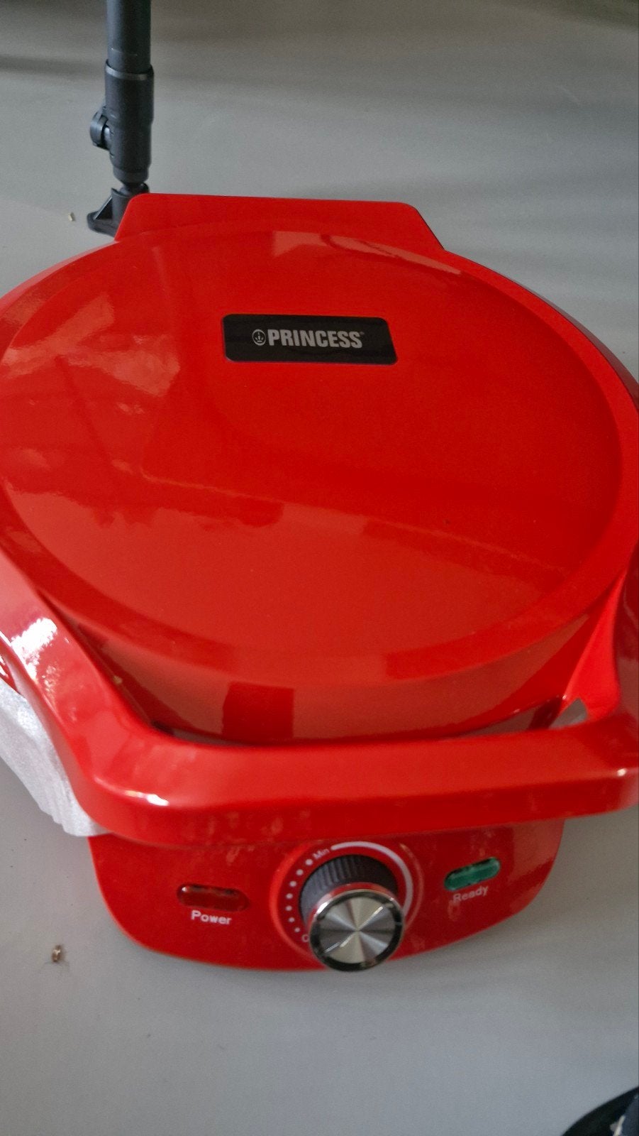 Princess Pizza Maker - Rood, Nieuw in doos, 1 keer gebruikt, Witgoed en Apparatuur, Ophalen, Nieuw