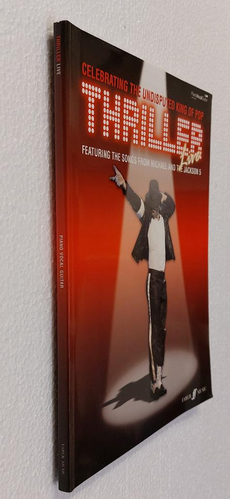 Michael Jackson BLADMUZIEK SONGBOOK Thriller, Verzamelen, Verzenden, Gebruikt, Boek, Tijdschrift of Artikel