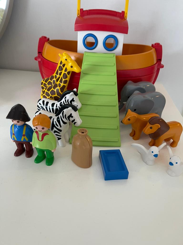 Playmobil meeneem ark van Noach, Kinderen en Baby's, Ophalen, Zo goed als nieuw