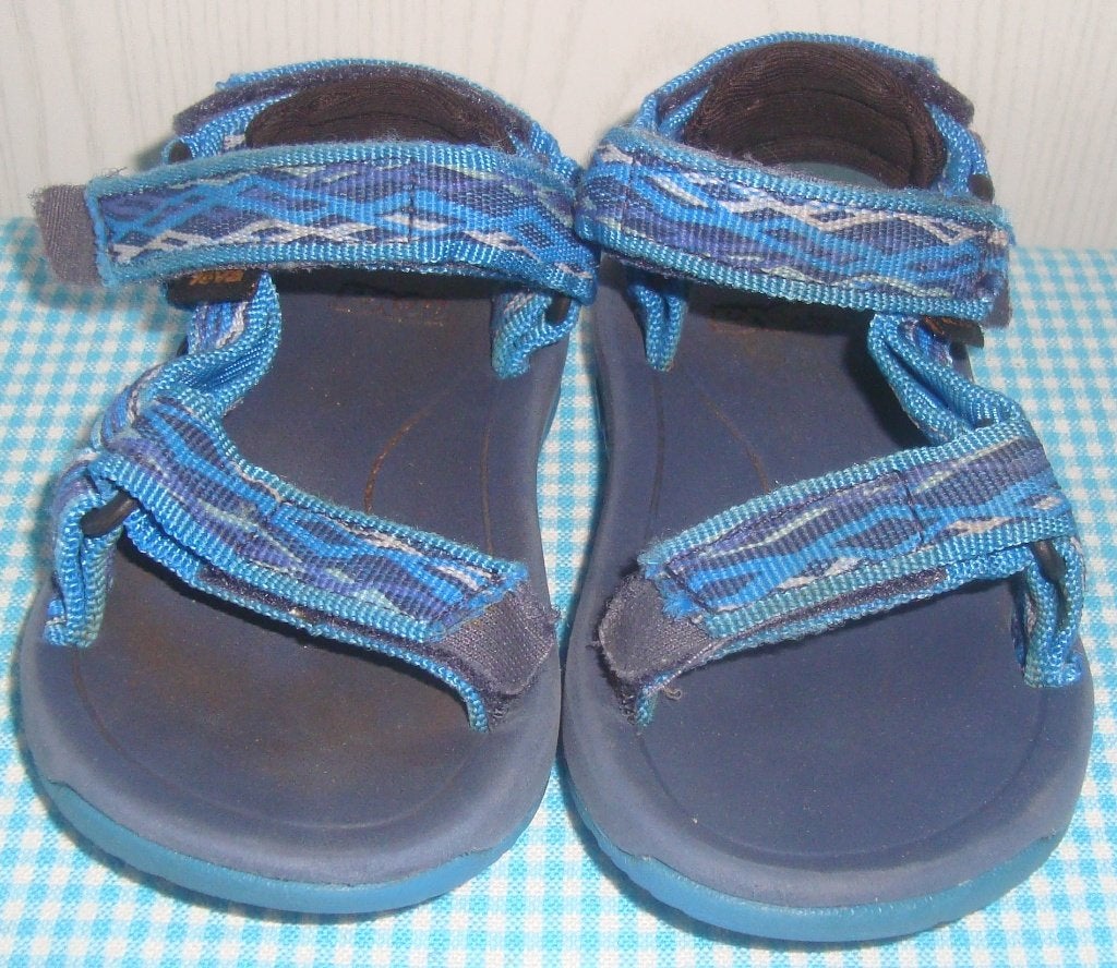 Maat 21 TEVA sandalen blauw, Kinderen en Baby's, Gebruikt, Jongen of Meisje, Schoenen, Teva