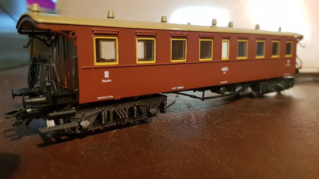 Märklin 4211 Personenrijtuig van de K.W.st.E, Hobby en Vrije tijd, Modeltreinen | H0, Nieuw, Wagon, Wisselstroom, Märklin, Ophalen of Verzenden