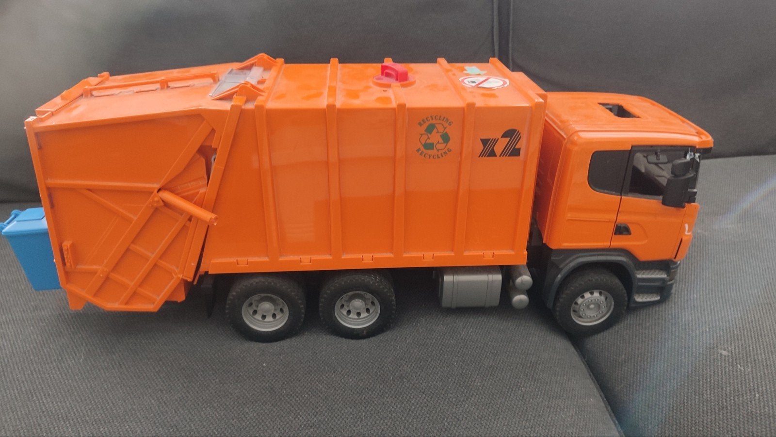 Vuilniswagen, Ophalen, Gebruikt, Duplo