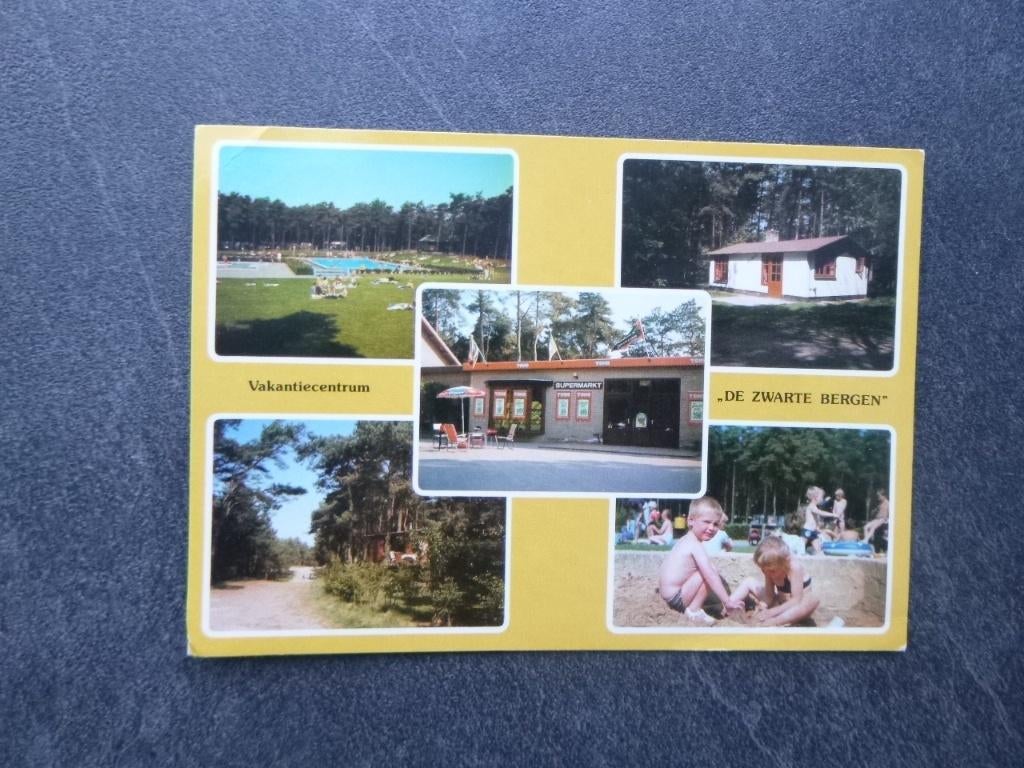 Luyksgestel, vak. centrum de Zwarte Bergen 1985, Verzenden, 1980 tot heden, Gelopen, Noord-Holland
