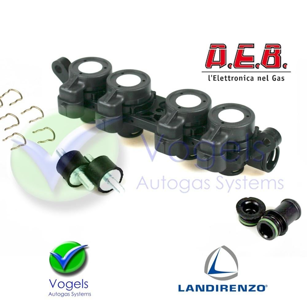 Aeb 4 cilinder LPG injectorrail Nieuw!, Auto-onderdelen, Brandstofsystemen, Ophalen of Verzenden, Nieuw, Universele onderdelen