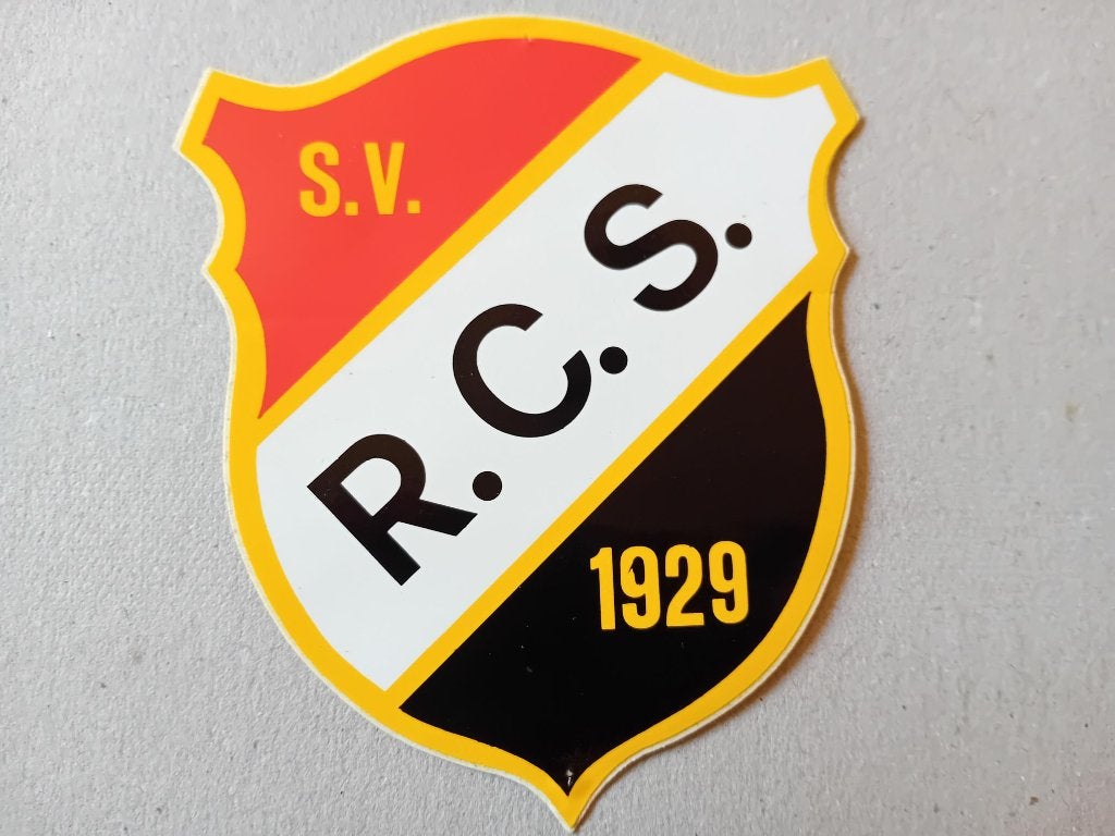 R.C.S. sticker Sportvereniging Racing Club Souburg 1929, Verzamelen, Stickers, Ophalen of Verzenden, Zo goed als nieuw, Bedrijf of Vereniging