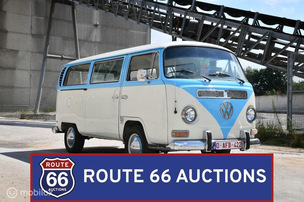 Volkswagen T2a Westfalia Camper | 1970 | Route 66 Auctions, Overige carrosserieën, Volkswagen, Zwart, Bedrijf