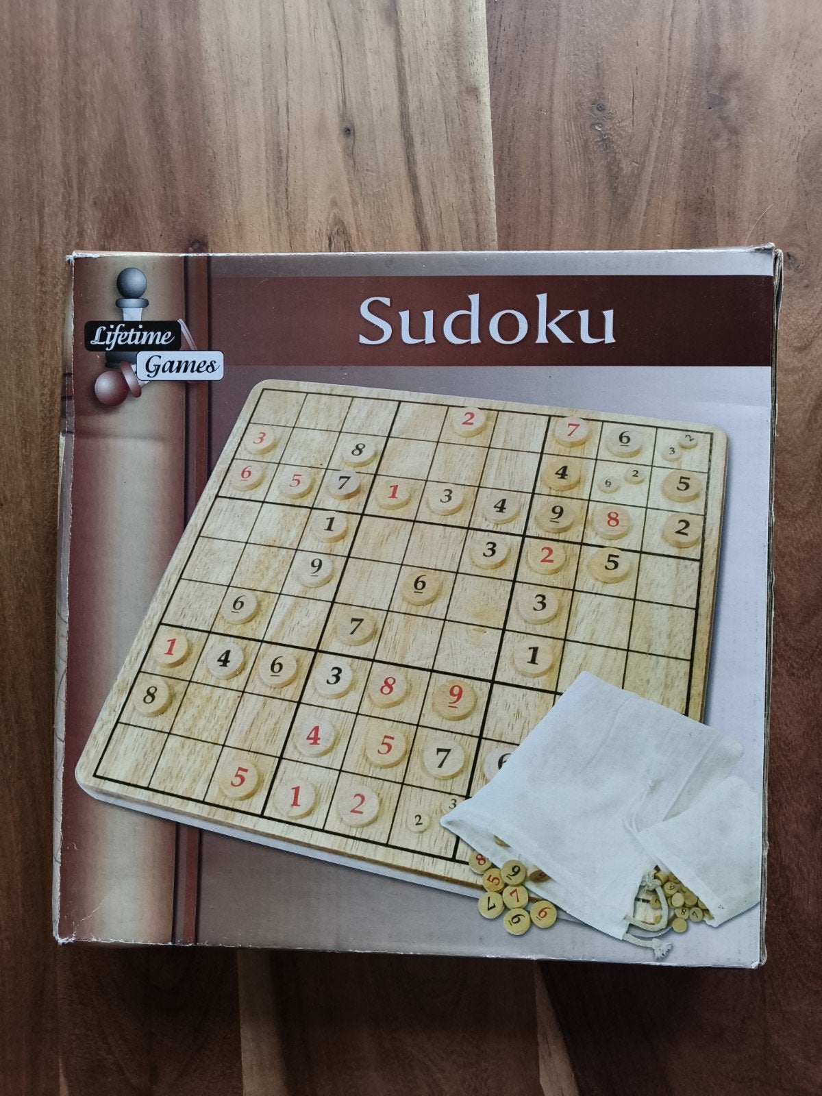 Sudoku bordspel - Lifetime Games, Hobby en Vrije tijd, Denksport en Puzzels, Ophalen of Verzenden, Zo goed als nieuw, Overige typen