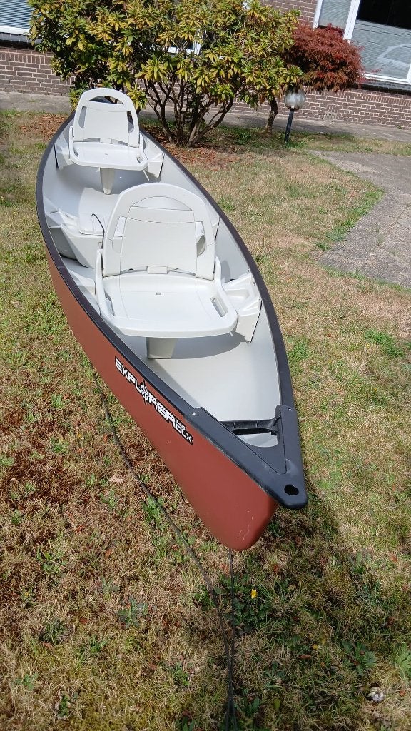 zo goed als nieuw Luxe Pelican kano 14.6 ft., It West 12, 9213 XE oudega, Kanohandel, Drie personen of meer, Ophalen of Verzenden
