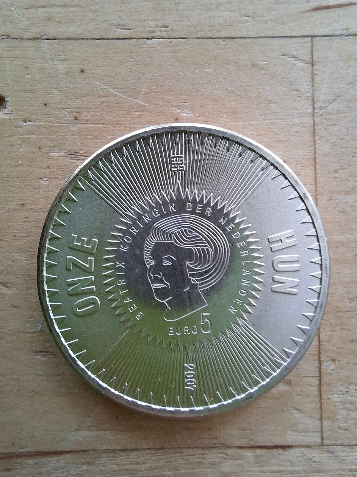 Zilveren Michiel de Ruyter vijf euro munt, Postzegels en Munten, Munten | Nederland, Koningin Beatrix, Zilver, Euro's, Ophalen of Verzenden