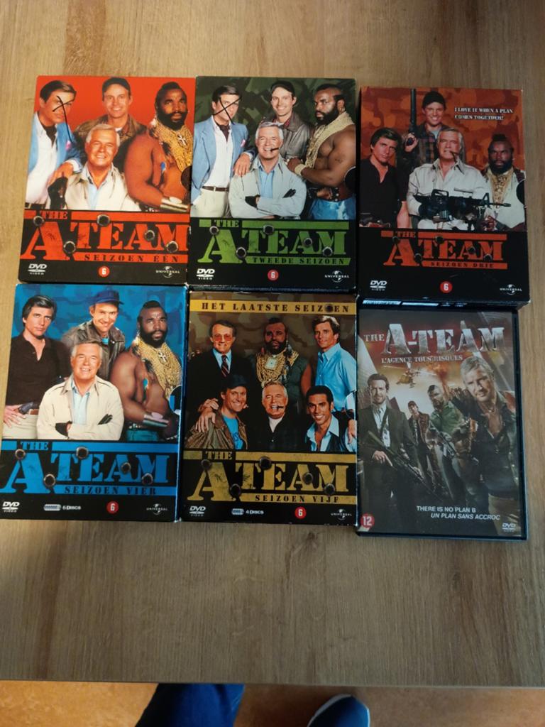 The A-Team Complete Serie DVD Boxset (Seizoen 1-5) plus film, Gebruikt, Boxset, Ophalen of Verzenden, Actie en Avontuur