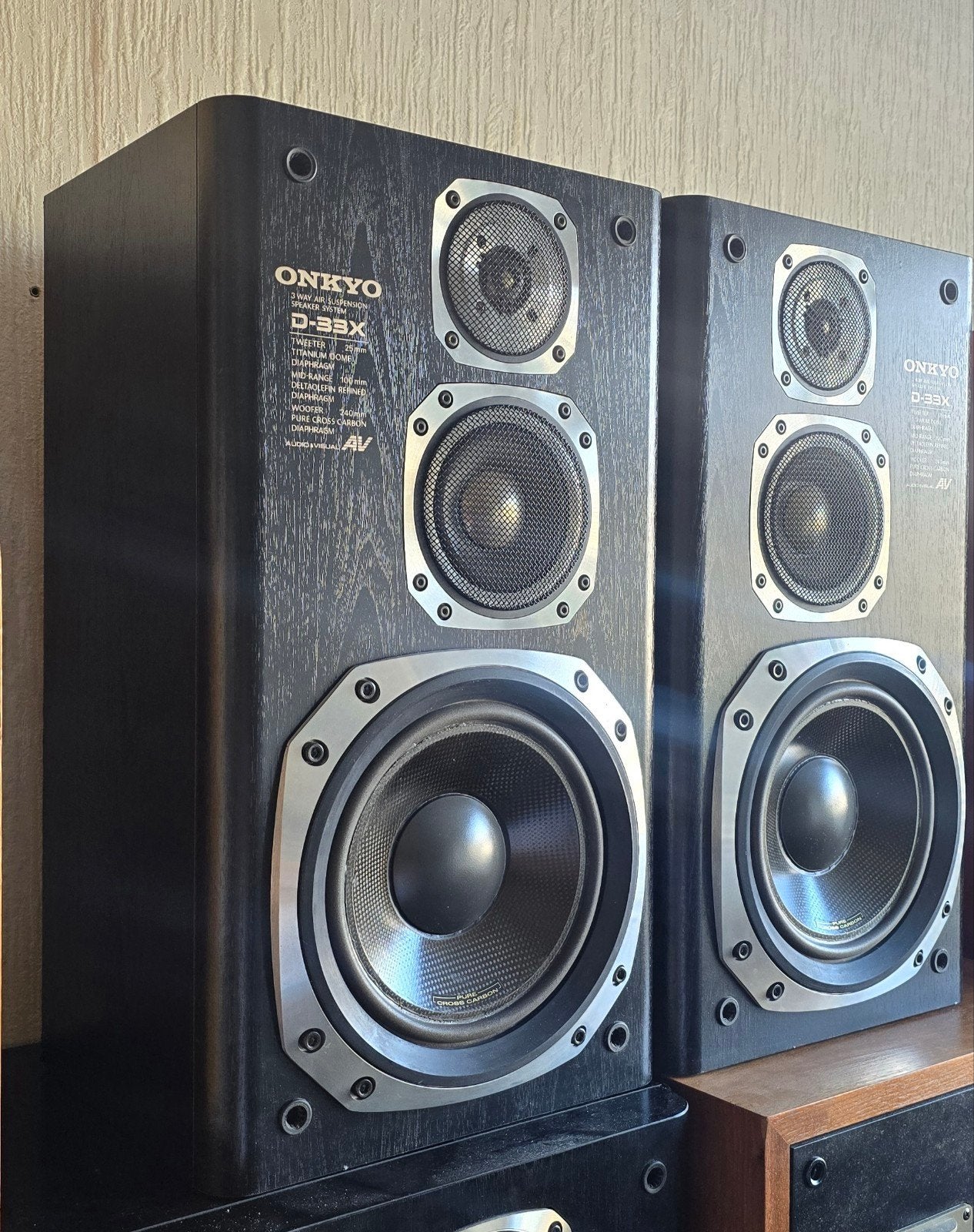 Onkyo D-33X Speakerset - Krachtig Geluid
