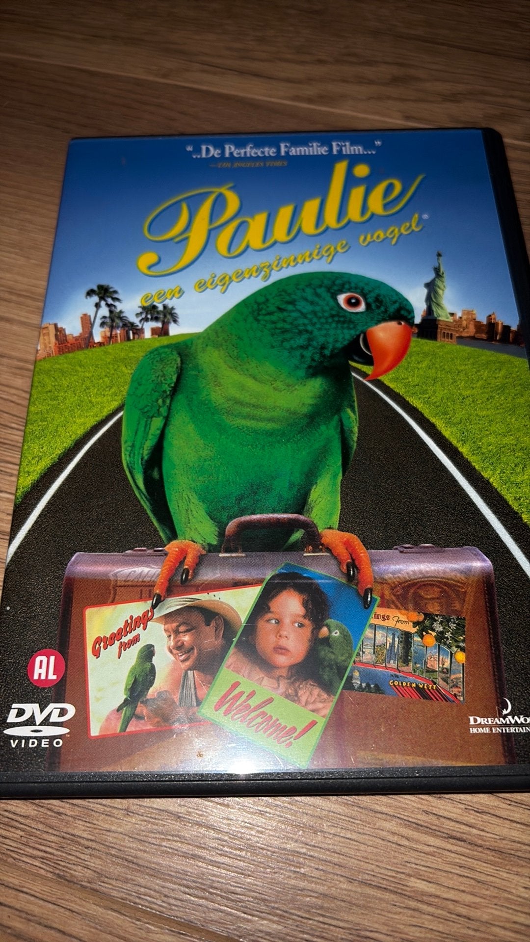 Paulie de Papegaai: Een Eigenzinnige Vogel op dvd., Ophalen of Verzenden, Zo goed als nieuw