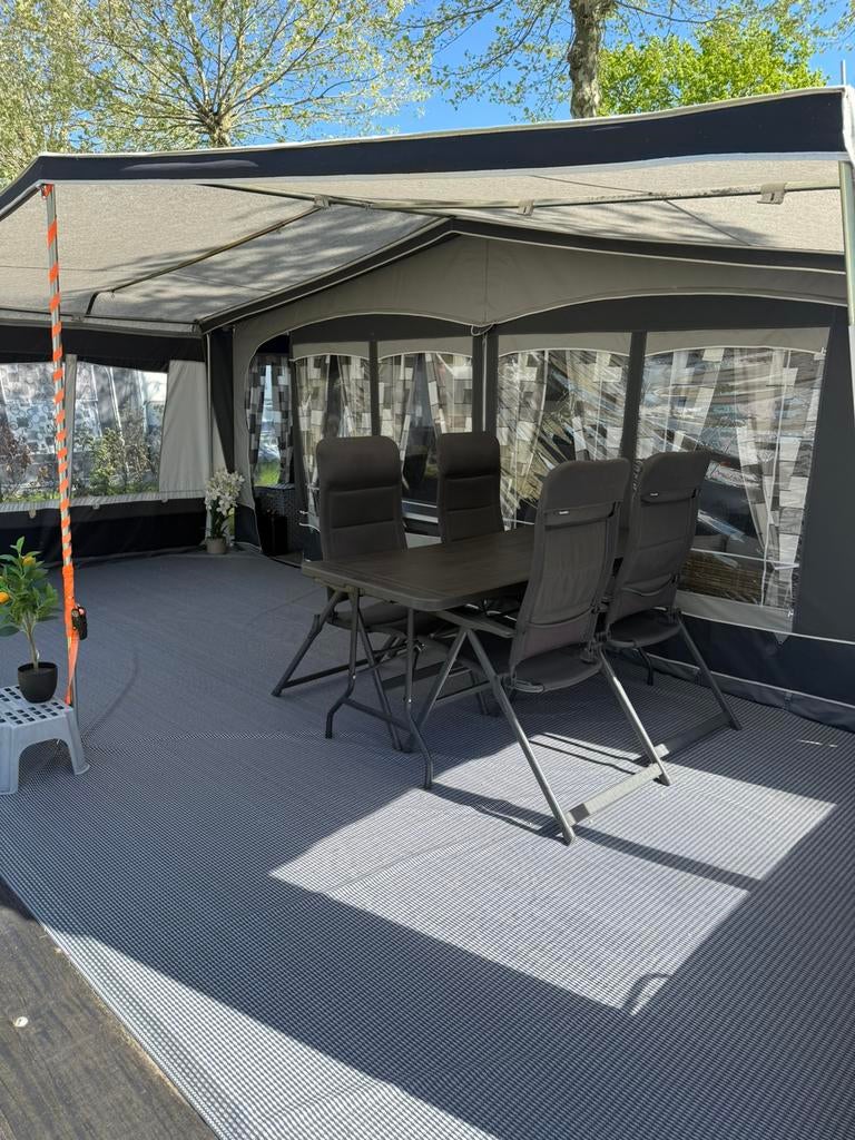 Hobby 540 met kinderkamer, Caravans en Kamperen, Rondzit, Hobby, Lengtebed, Particulier