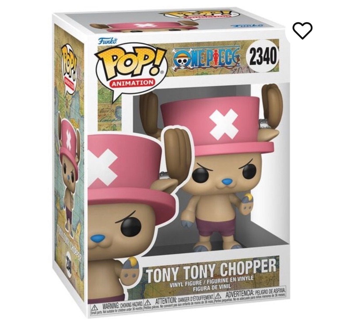Funko Pop! Animation One Piece Tony Tony Chopper 2340, Ophalen of Verzenden, Nieuw