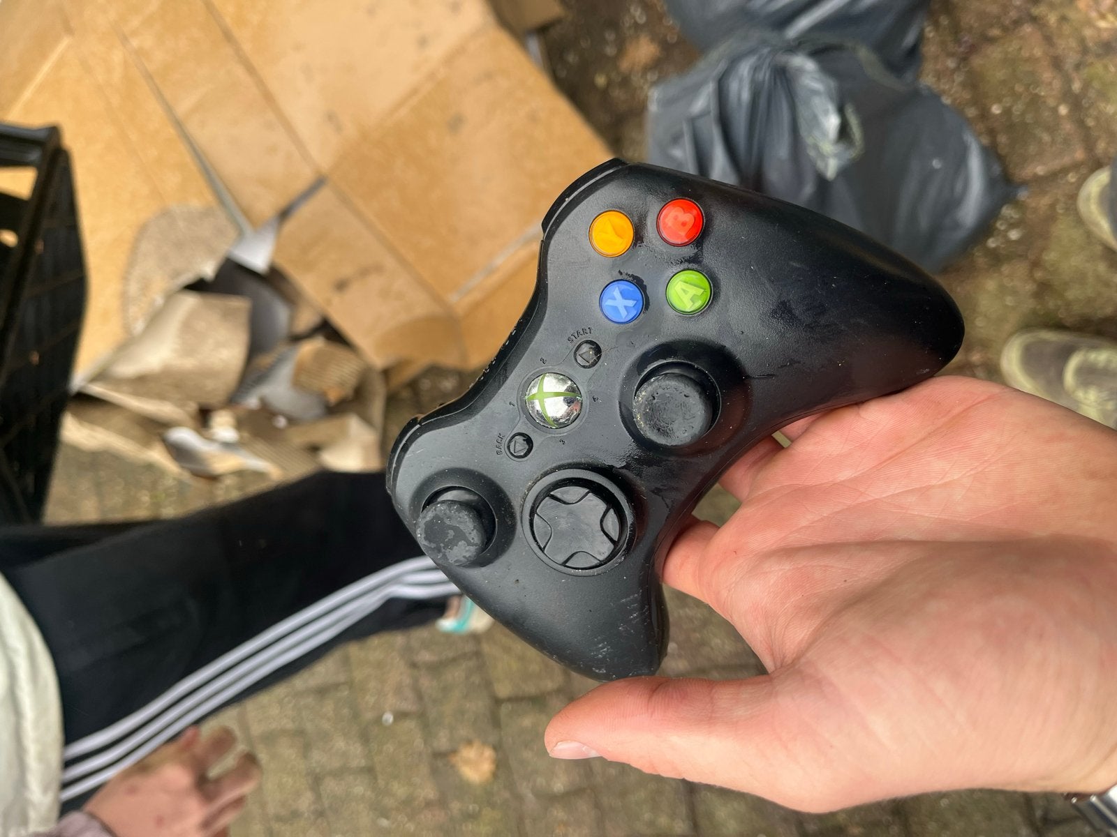 Xbox 360 controller - werking onbekend, Ophalen of Verzenden, Niet werkend