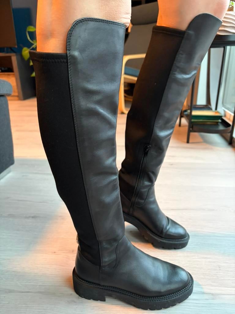 Guess heel boots size 37, Kleding | Dames, Schoenen, Ophalen of Verzenden, Zo goed als nieuw, Zwart